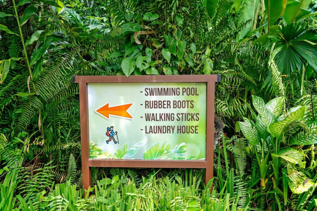 Laundry service Hotel Maquenque